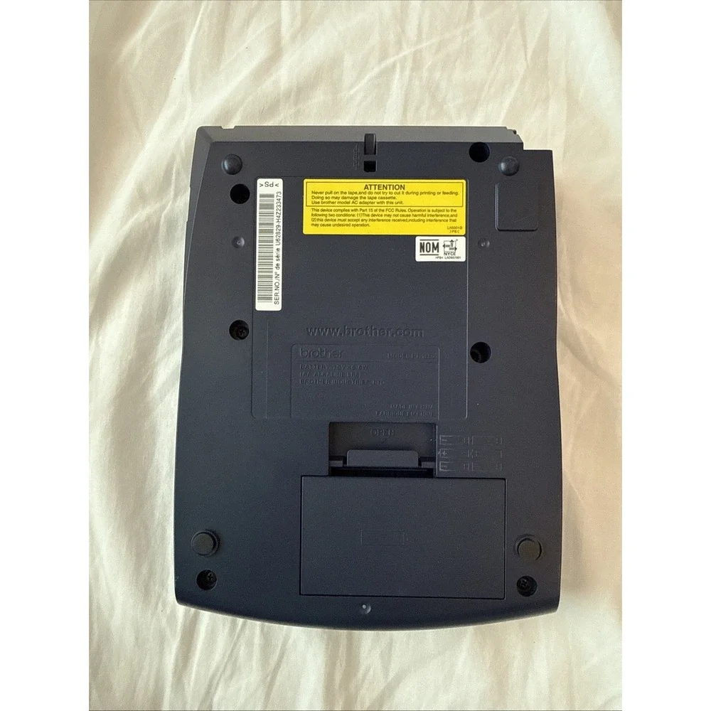 Brother P-Touch PT-1880 Electronic Label Maker Tested Powers On Works